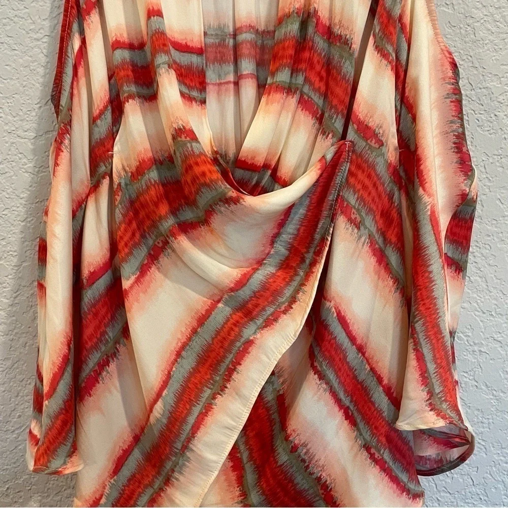 Free People High Tide Tie Dye Wrap Top